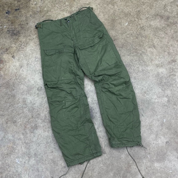 Vintage 80s Military tactical cargo pants Size XS