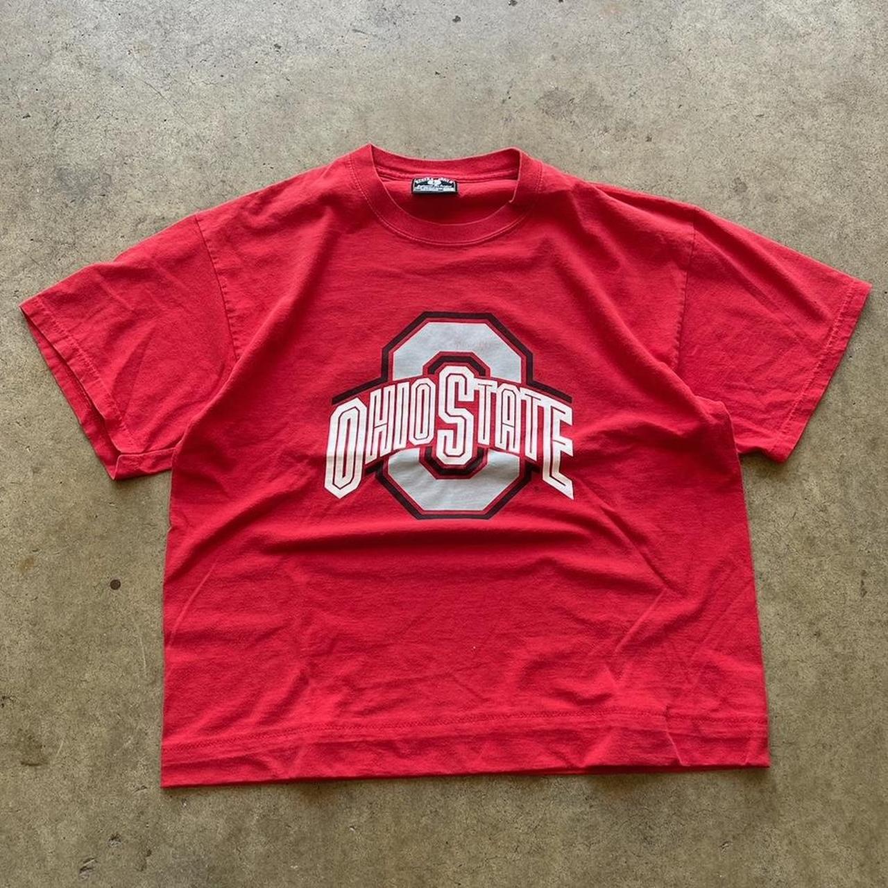 Steve & Barrys Red Ohio State University TShirt Buckeyes Men's Size Large