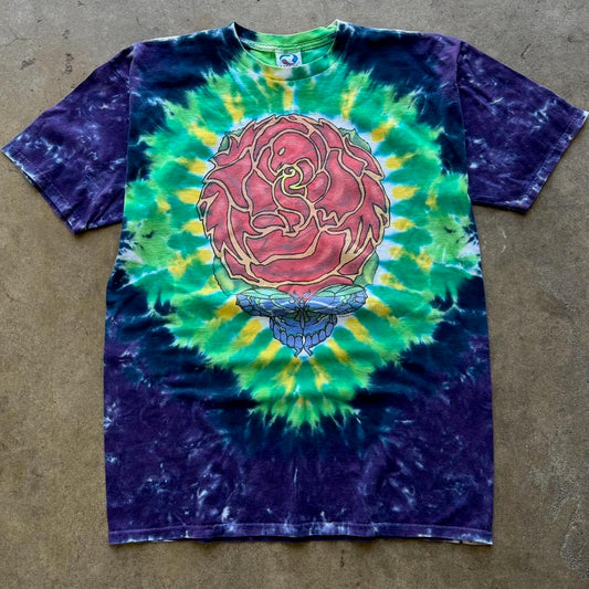 Men's Vintage Grateful Dead The Other Guys Liquid Blue Furthur Tour T-shirt Size Fits XL