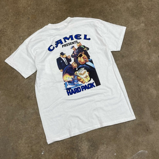 Vintage 1991 Camel Cigarettes graphic pocket t-shirt size XL