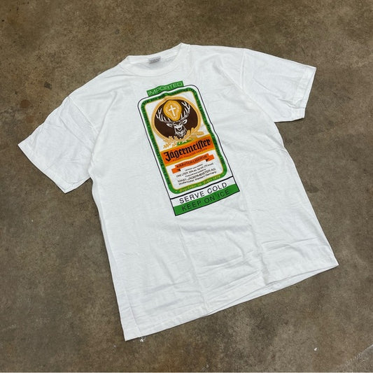 Vintage 90s Jäegermeister graphic t-shirt size XL