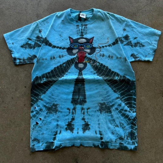 Vintage 1994 Blues Traveler Rare Tie-dye T-shirt Size Large