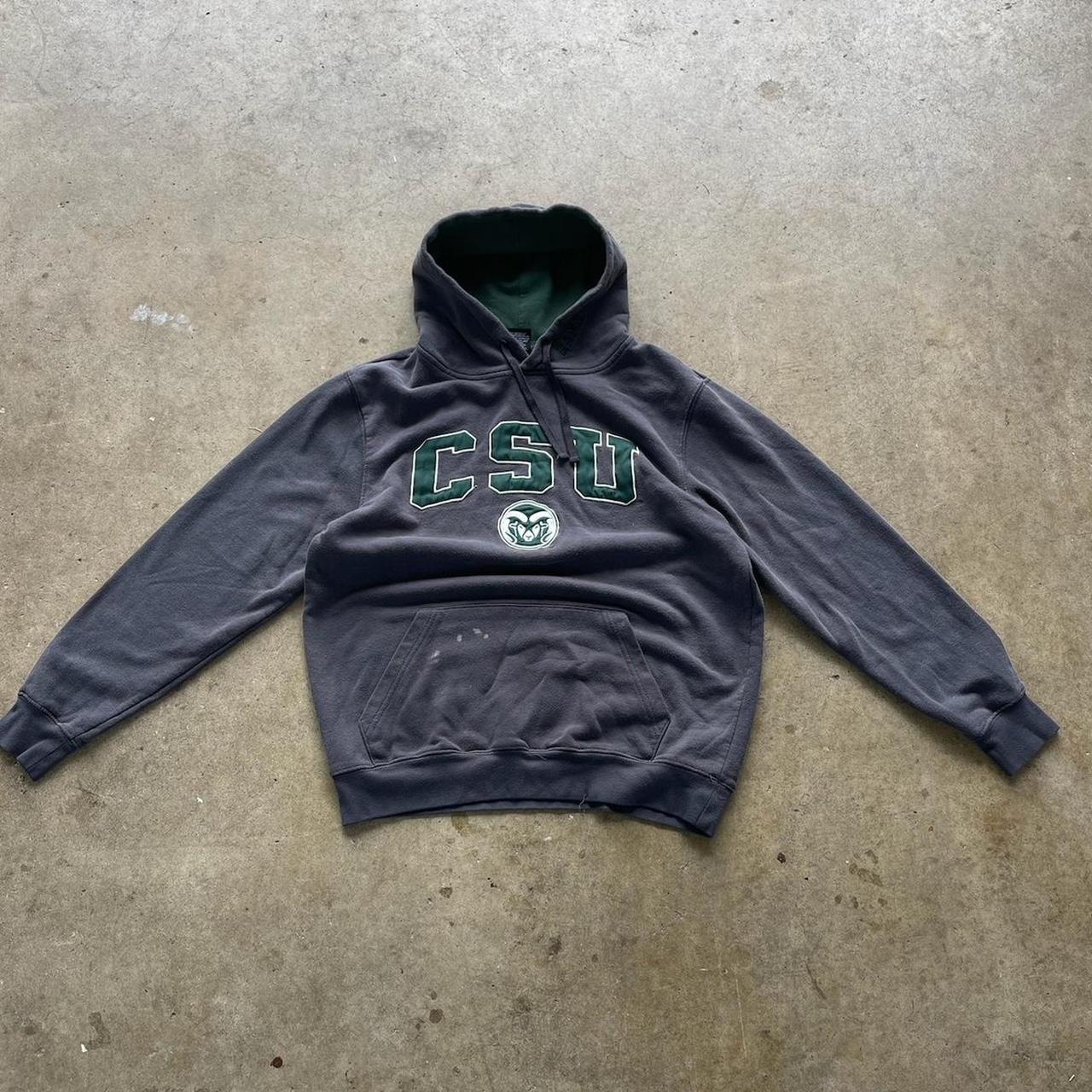 Y2K Colosseum Colorado state University Hoodie Size Large