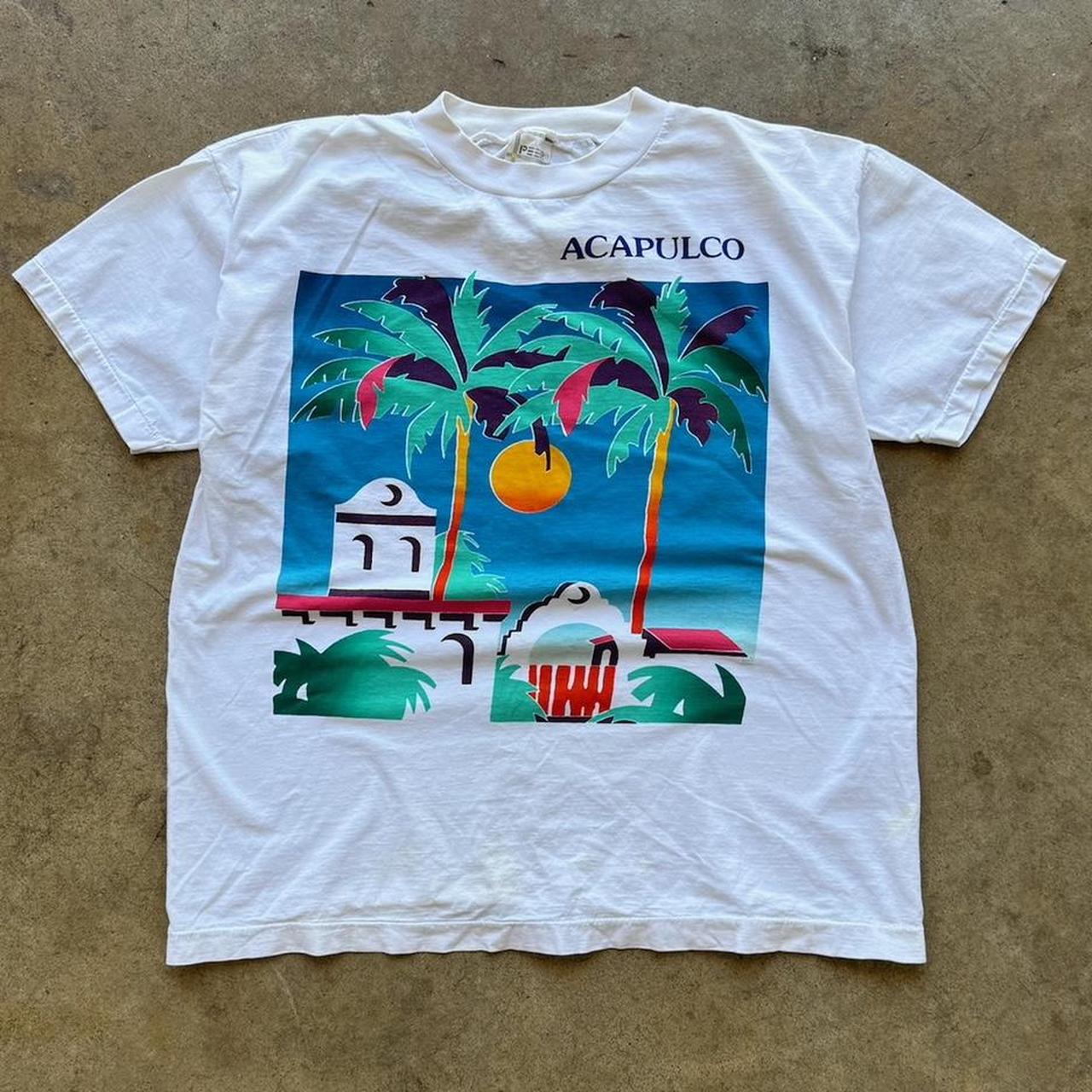 Vintage 90's Acapulco T-shirt Size Large