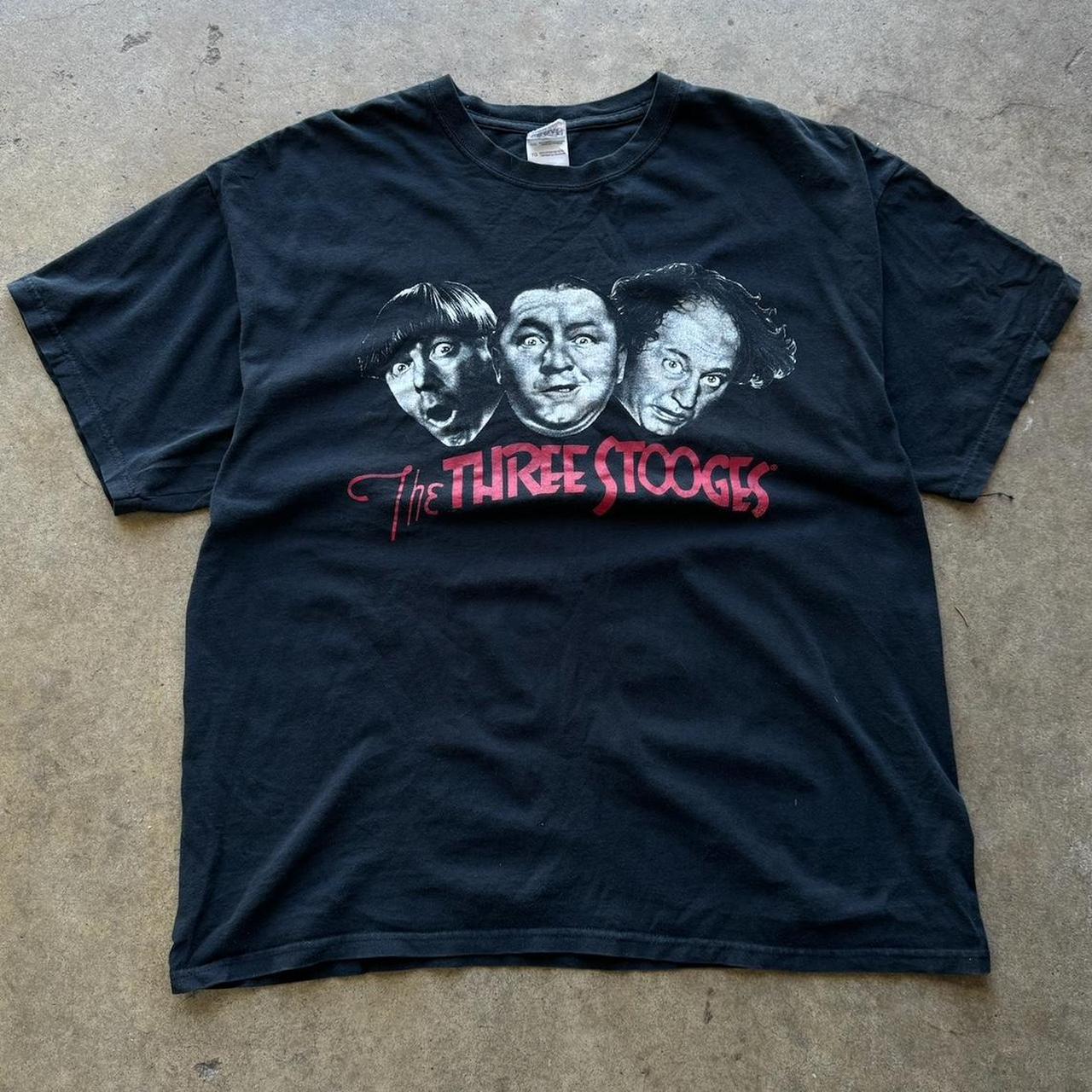 The Three Stooges Y2K Graphic Tshirt Size XL