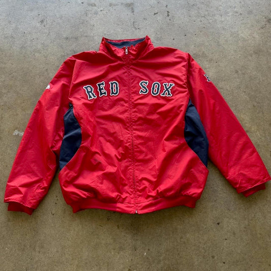 Men's Majestic Authentic Red Sox therma Base Jacket size 3XL