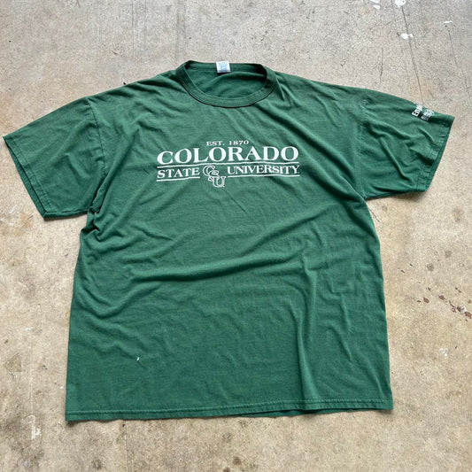 Vintage CSU ovb Graphic tshirt size Large