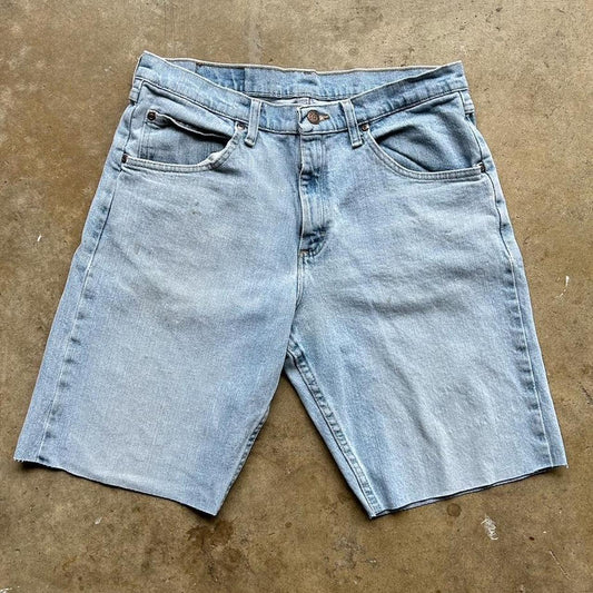 Wrangler vintage jorts 2 of the same pair Awesome fade Size 32