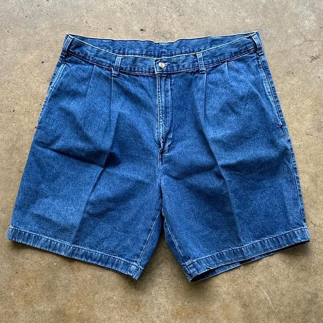 Men's Y2K Dark Blue Denim Jorts Size 36