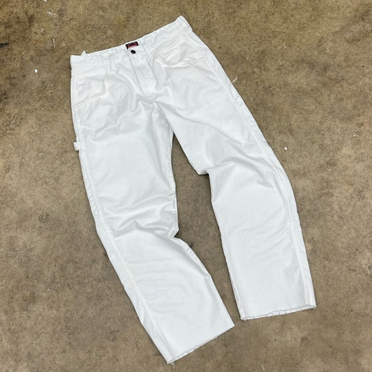 Men’s Y2K White Wrangler Carpenter pants size 32x32