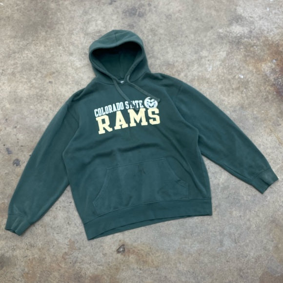 Men’s Y2K Russell CSU Rams hoodie size XL