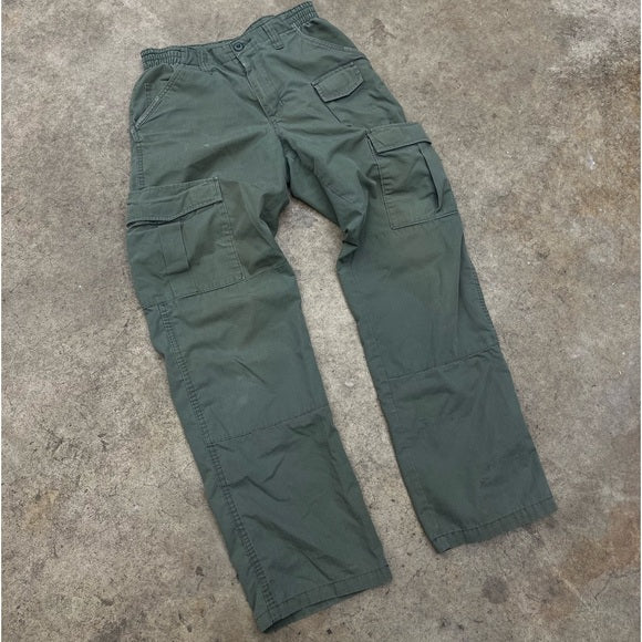 Men’s Y2K Propper olive green tactical cargo pants 32x34