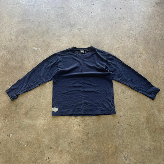 Vintage L2 Levis  Blank Dark Blue Long sleeve  Size Large