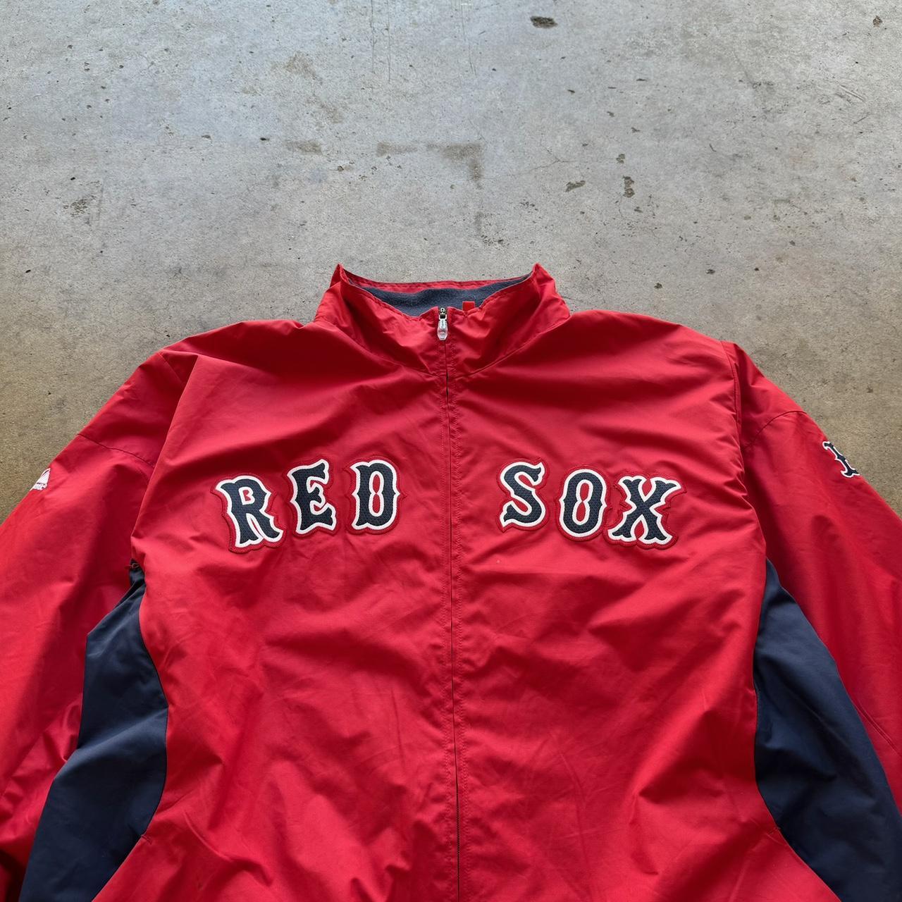 Men's Majestic Authentic Red Sox therma Base Jacket size 3XL