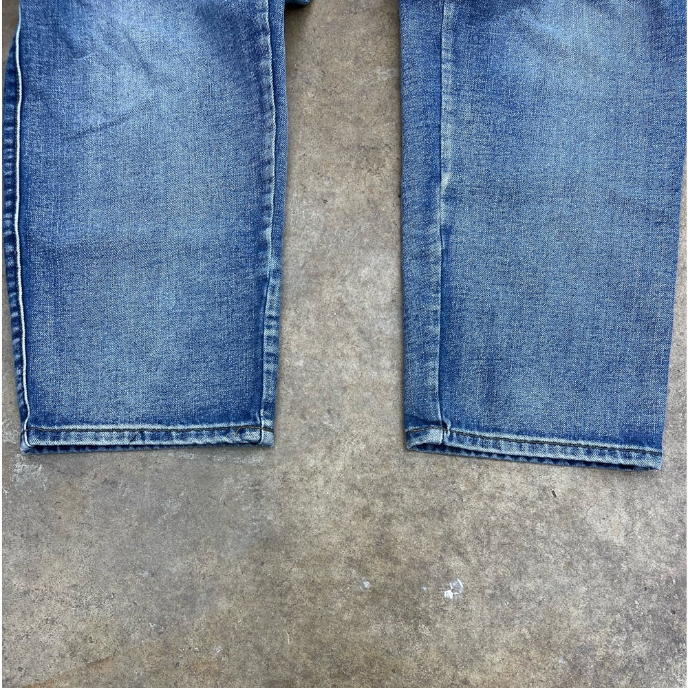 Men’s Vintage Faded Cargo Blue jeans Size 34