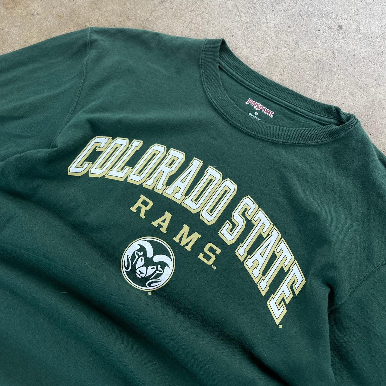 Green Colorado State Rams long sleeve t-shirt