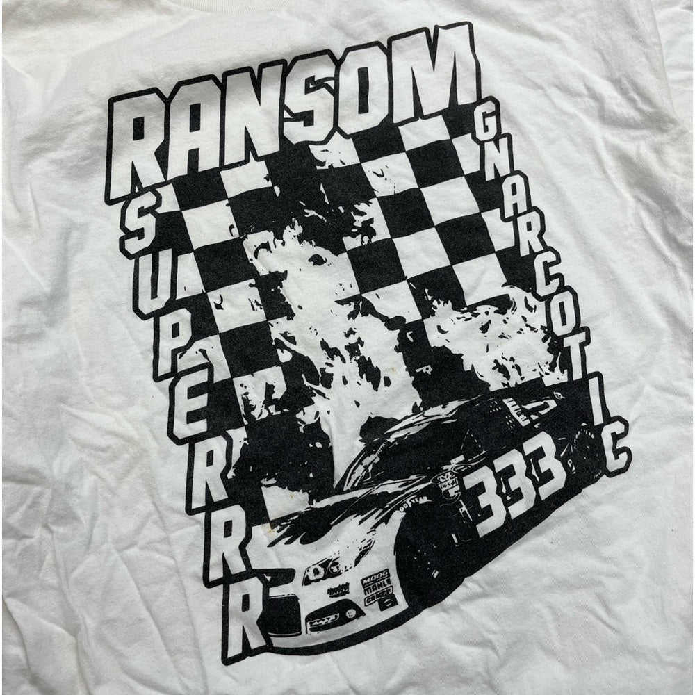 Men’s ransom x Gnarcotic Superr racing t-shirt size XL