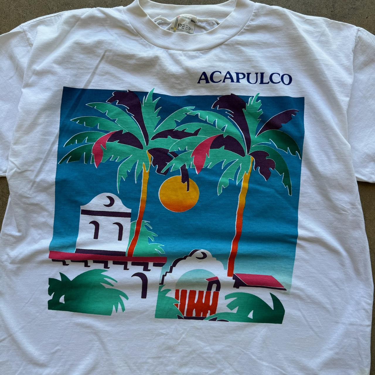 Vintage 90's Acapulco T-shirt Size Large