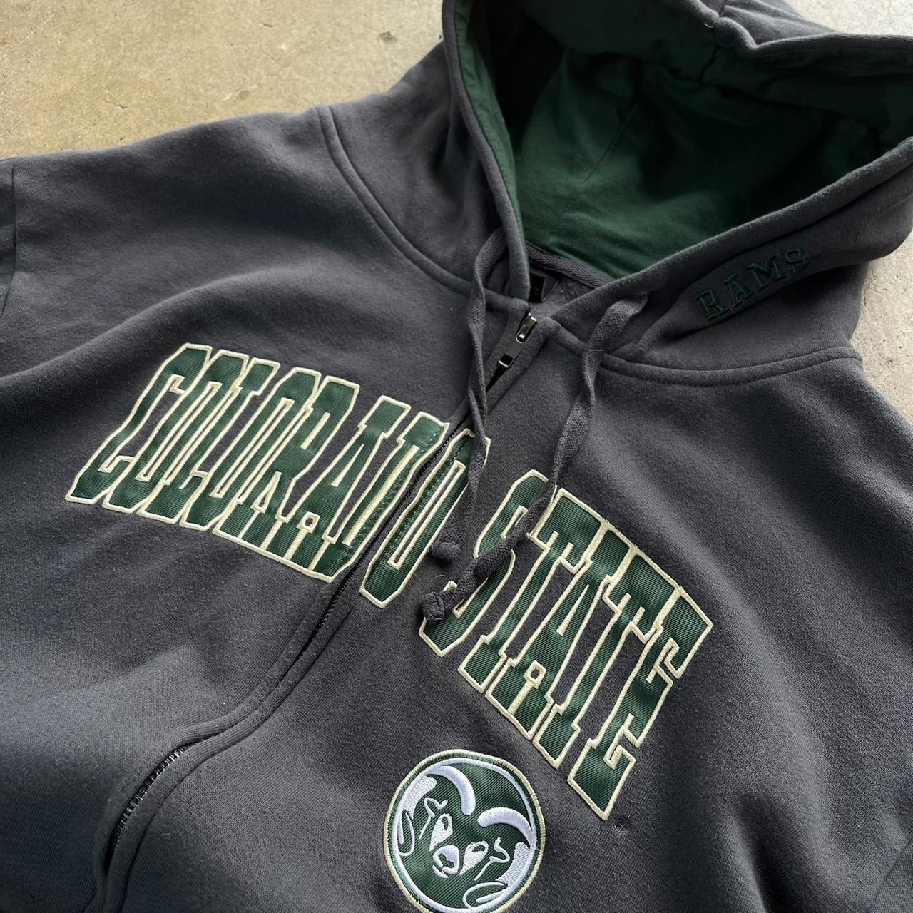 Y2K Colosseum Colorado state University Zip up Size XXL