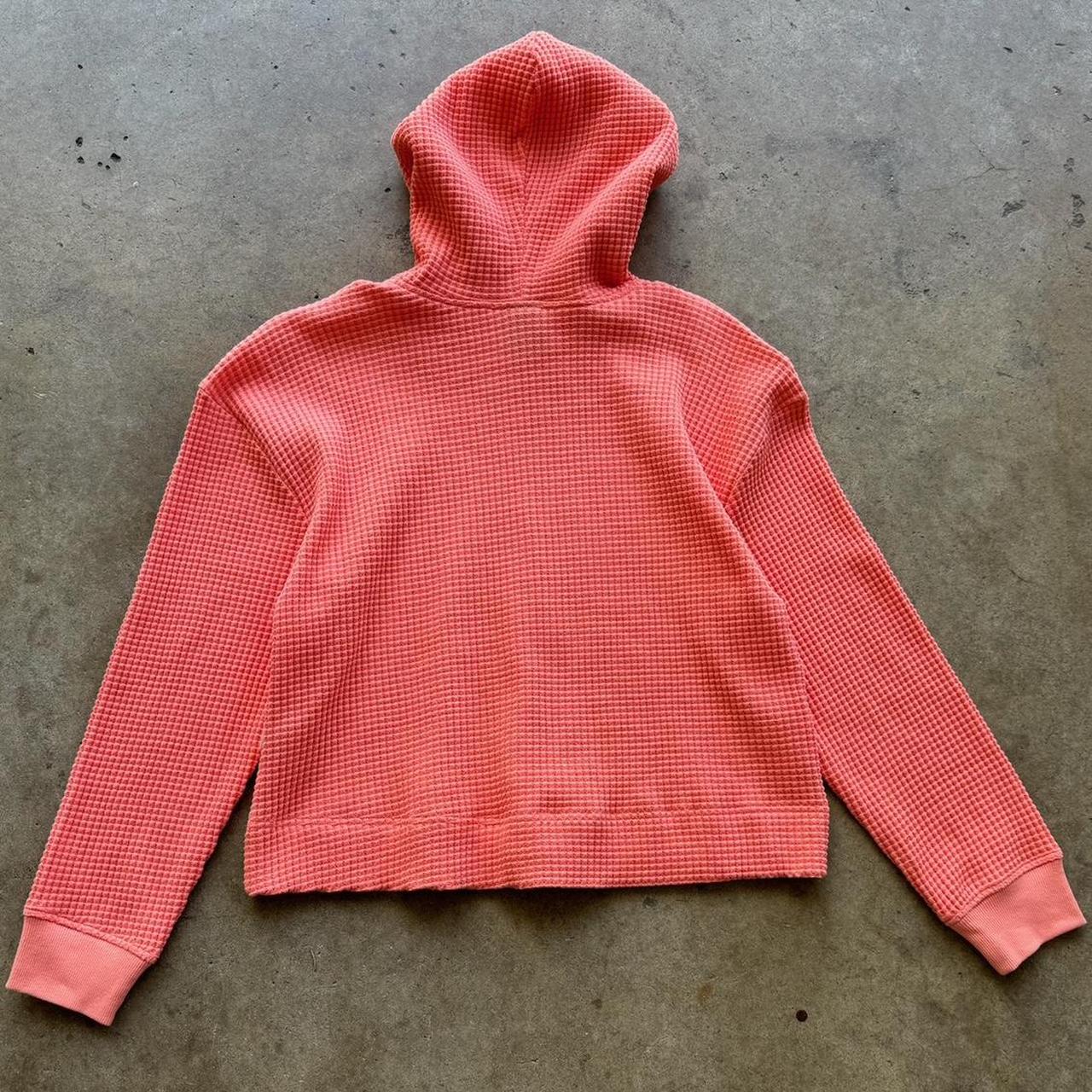 The North Face Waffle Textured Hoodie Size Womens Medium