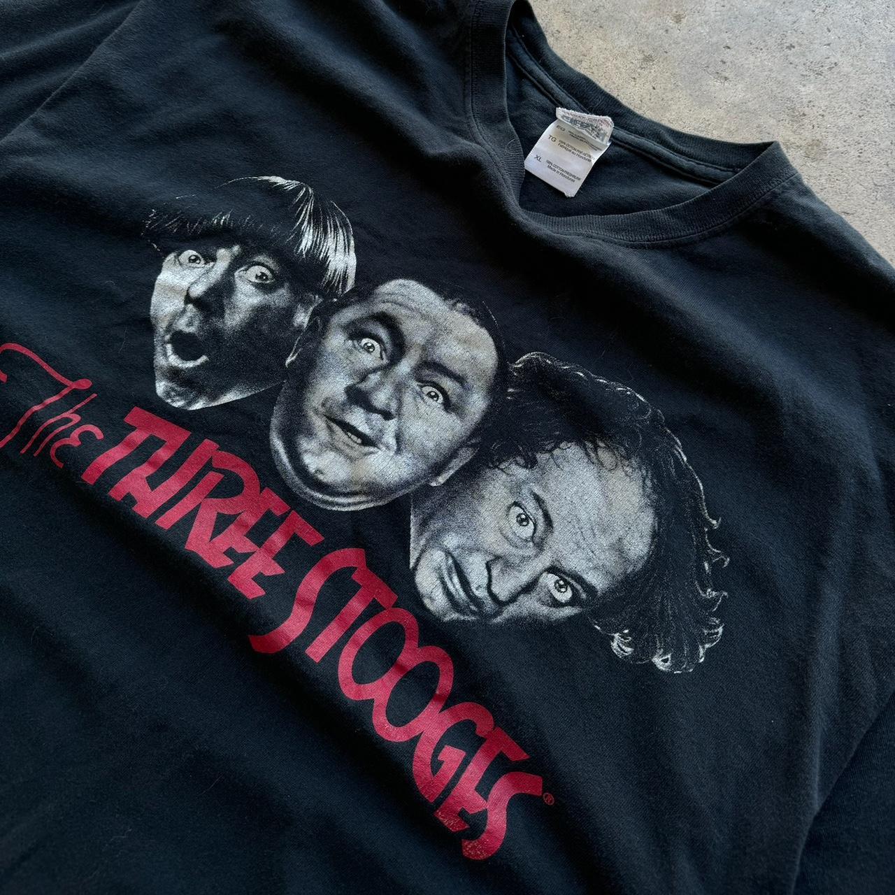 The Three Stooges Y2K Graphic Tshirt Size XL