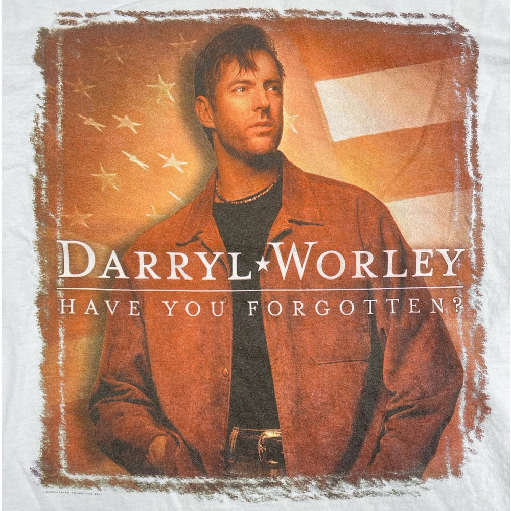 Men’s Y2K Darryl Worley “Have you forgotten” (9/11) t-shirt size Large