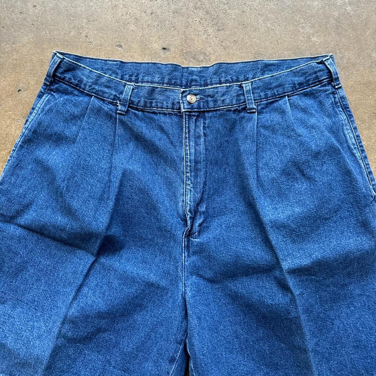 Men's Y2K Dark Blue Denim Jorts Size 36