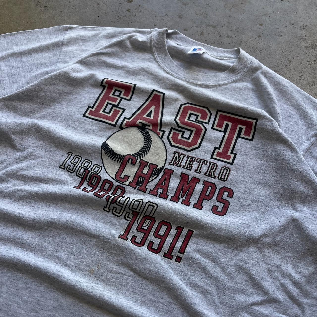 Vintage 90s Russell Athletic East Softball Champs Size XXL