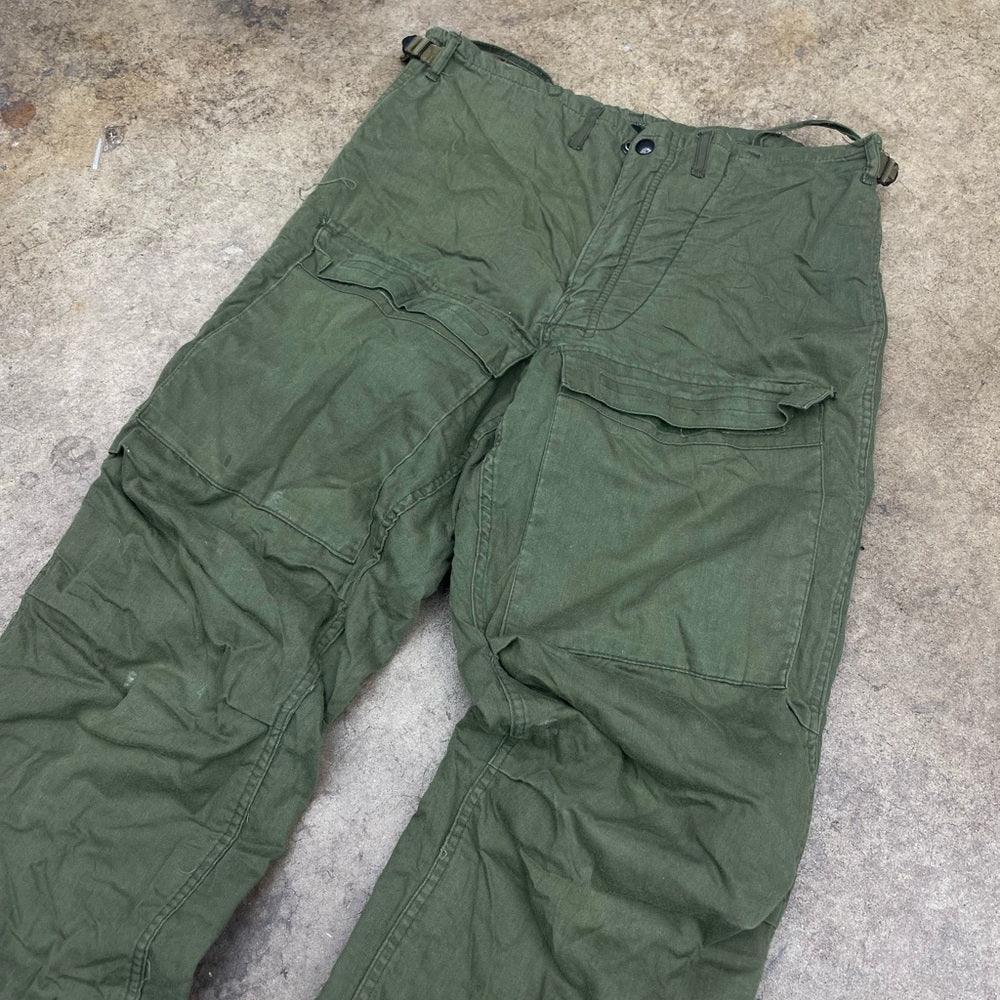 Vintage 80s Military tactical cargo pants Size XS