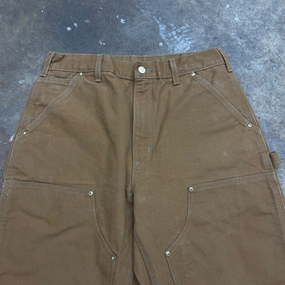 Men’s vintage 90s Carhartt Double knee work pants size 33x32