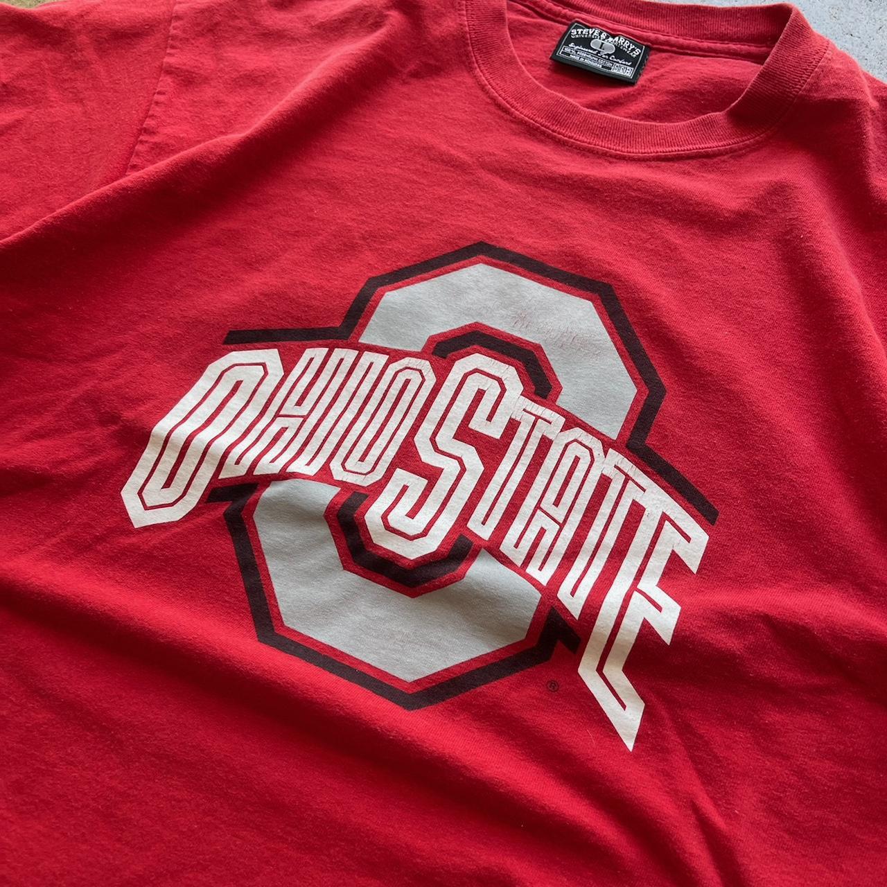 Steve & Barrys Red Ohio State University TShirt Buckeyes Men's Size Large