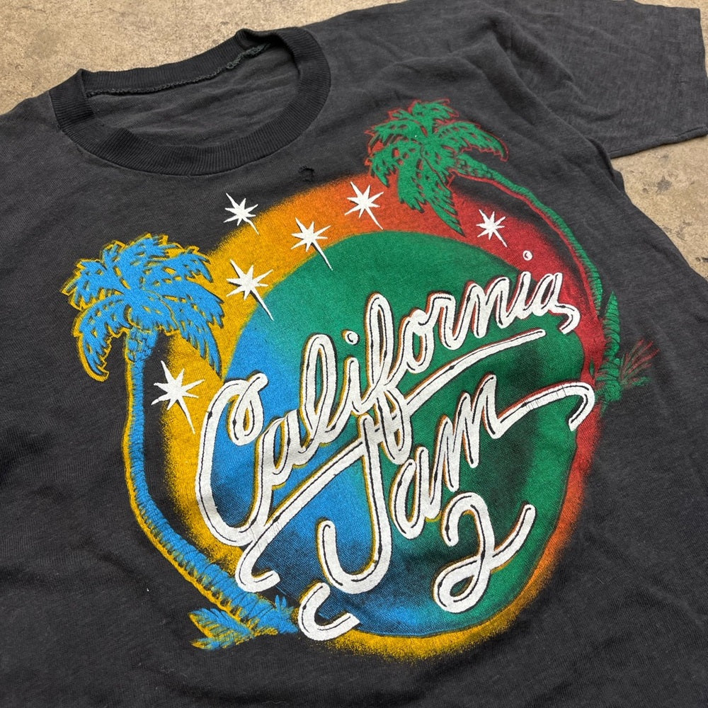 True Vintage 1978 California Jam 2 Concert t-shirt