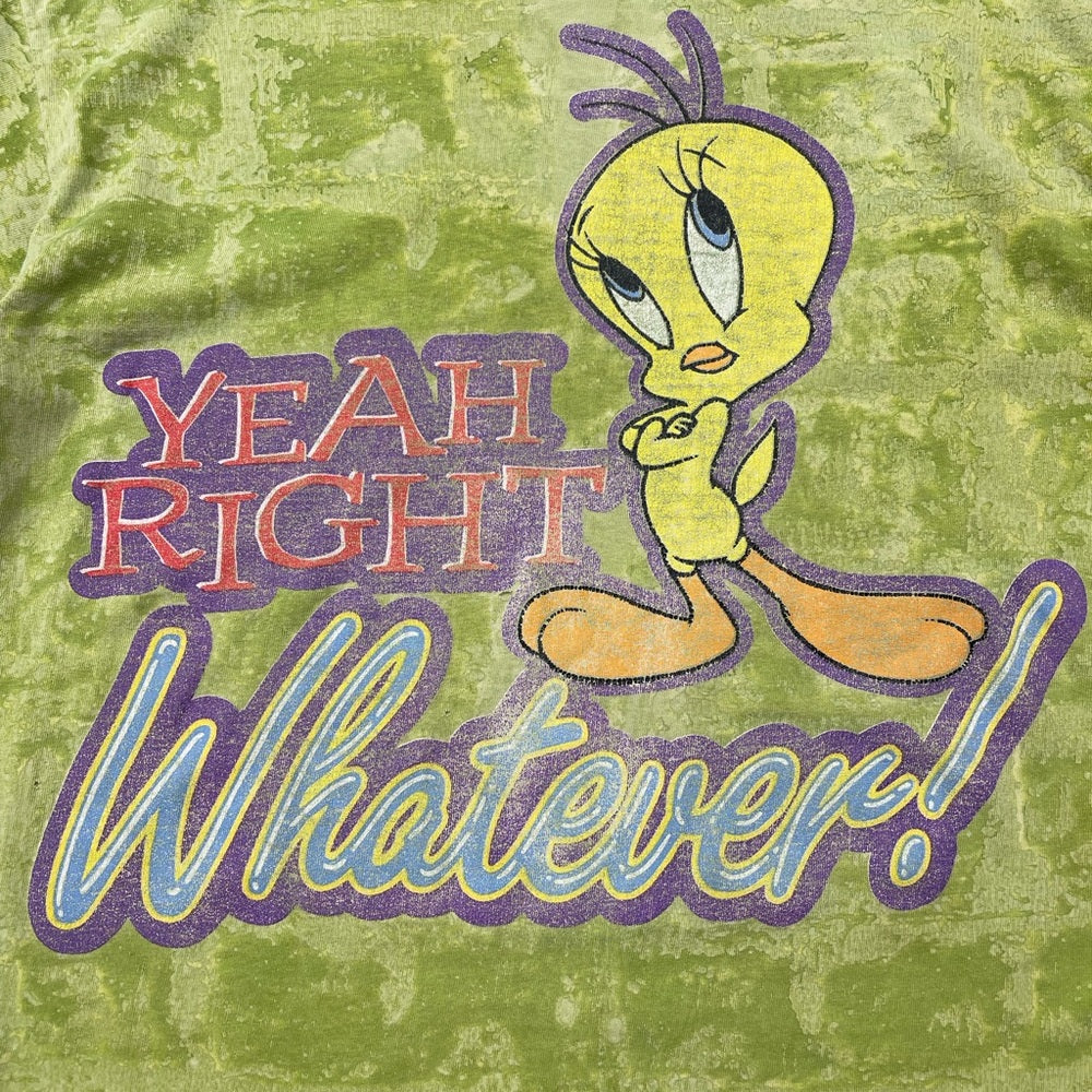 Vintage 1997 Tweedy Bird Tie-dye T-shirt Size XL