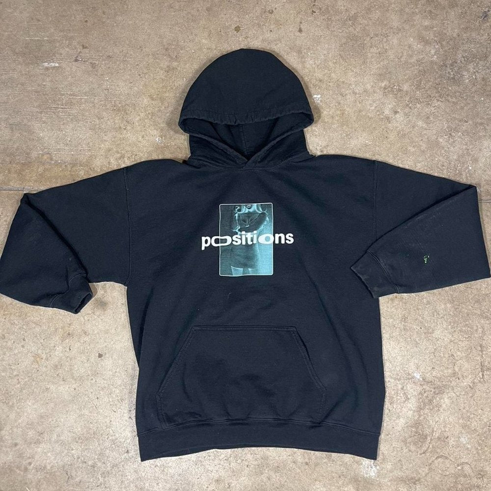 Ariana Grande Black "Positions" hoodie