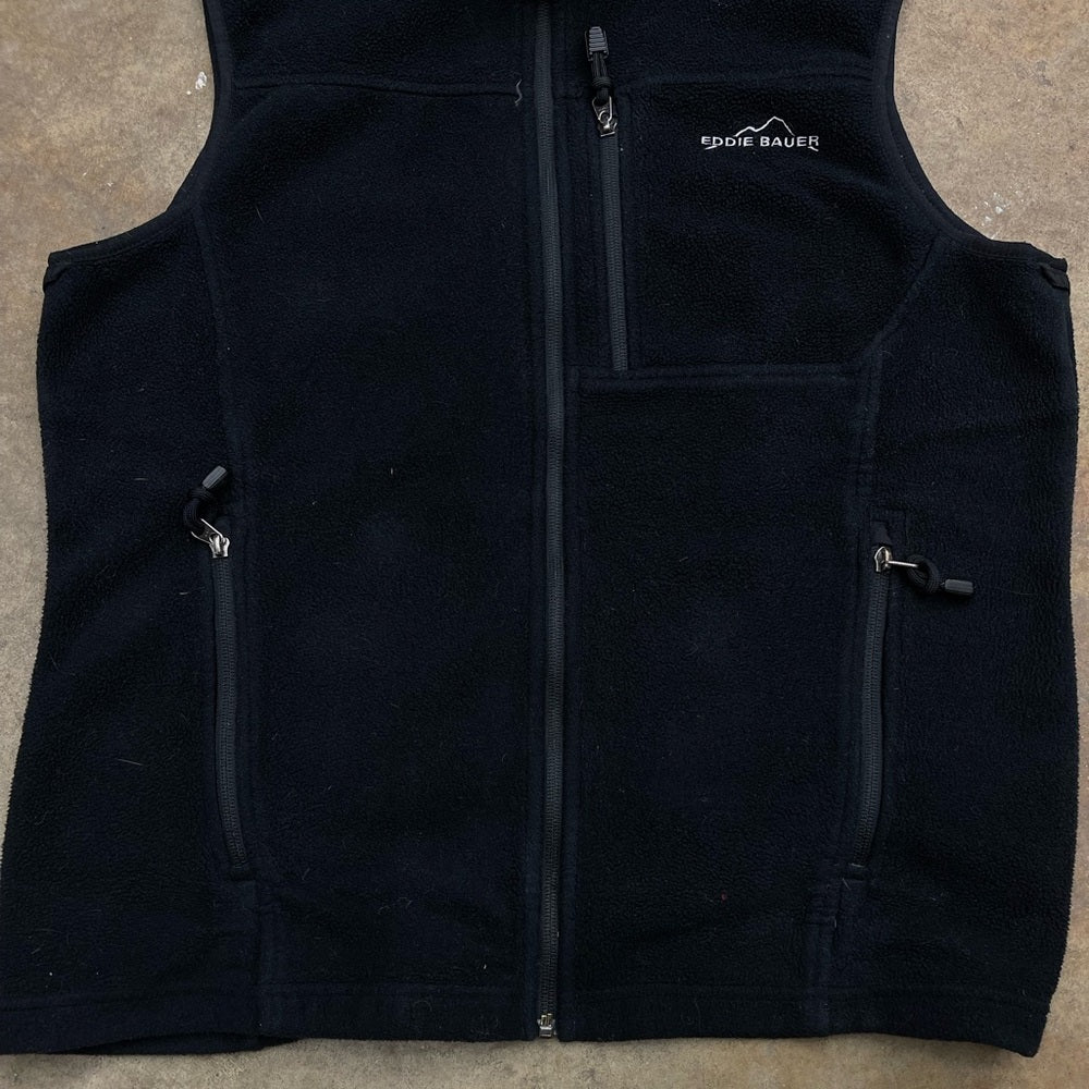 Men's Vintage Eddie Bauer Fleece vest Size Medium