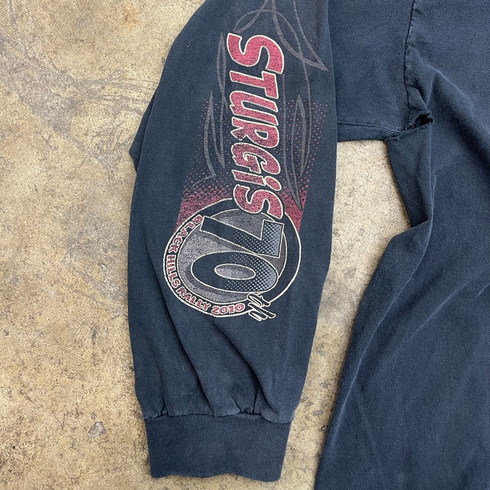 Sturgis Black hills Rally 70th annual Long-sleeve T-shirt Size XL