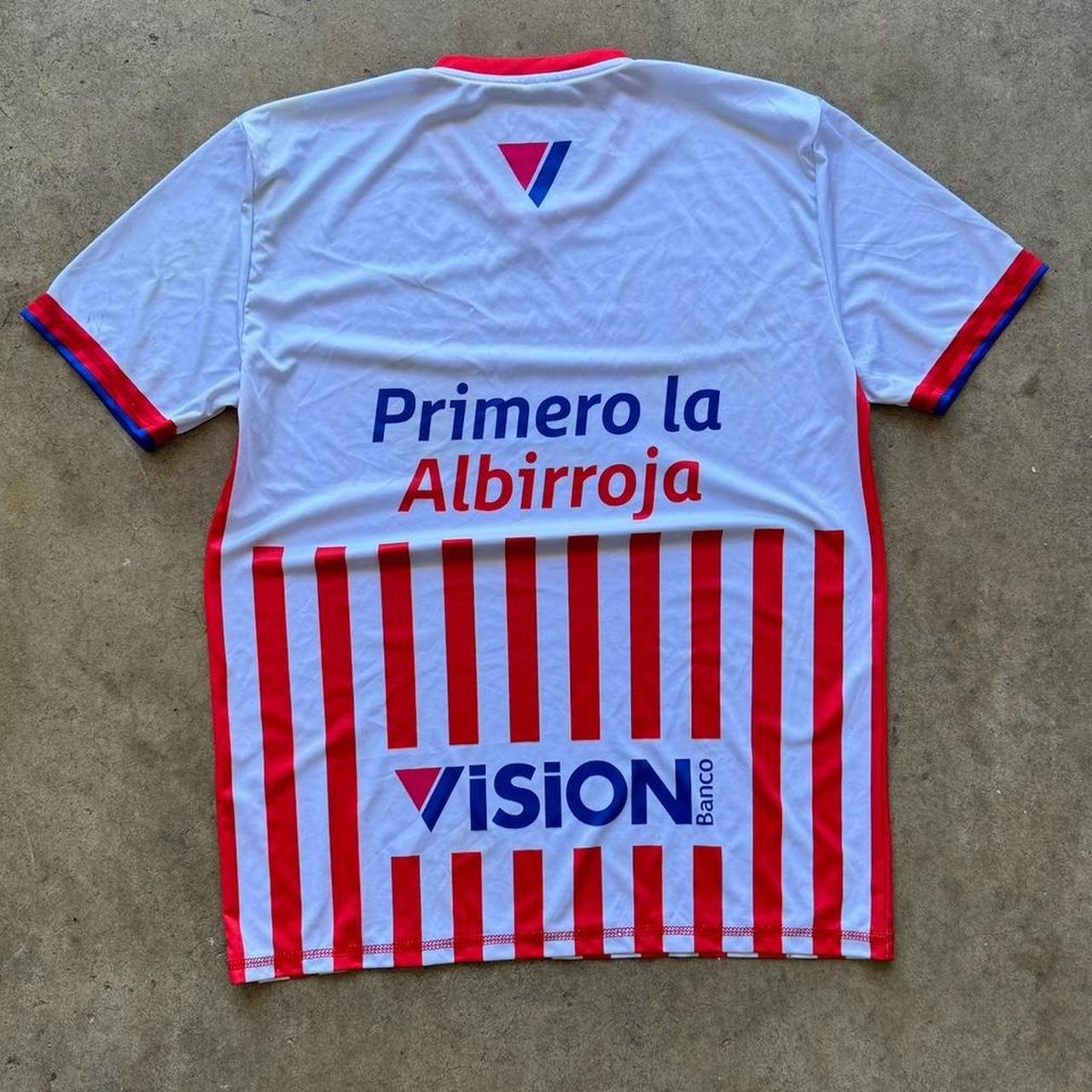 Men's Paraguay No Name Soccer Jersey Size Large