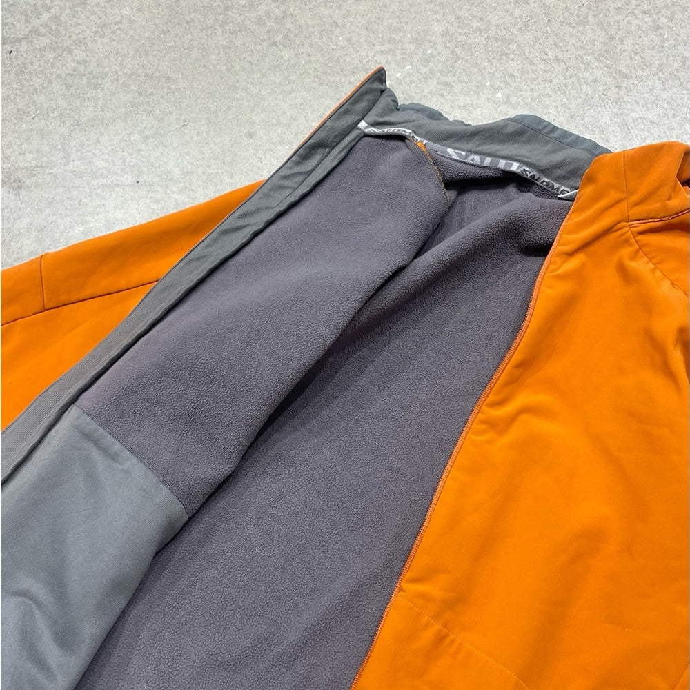 Men's Salomon insulated wind reflector jacket Size Fits L-XL