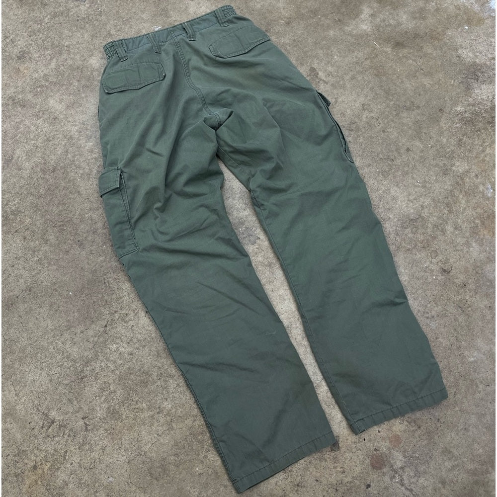 Men’s Y2K Propper olive green tactical cargo pants 32x34