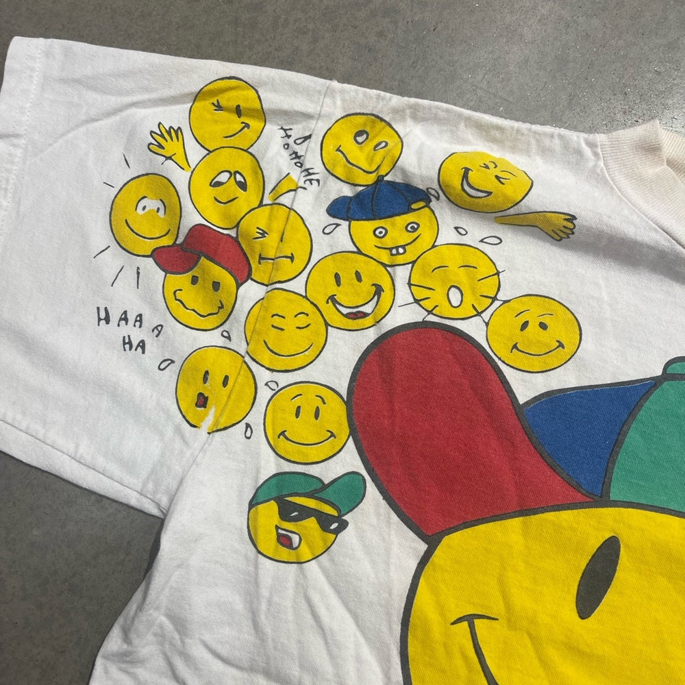 Y2K Kinds AOP Smile t-shirt size XL