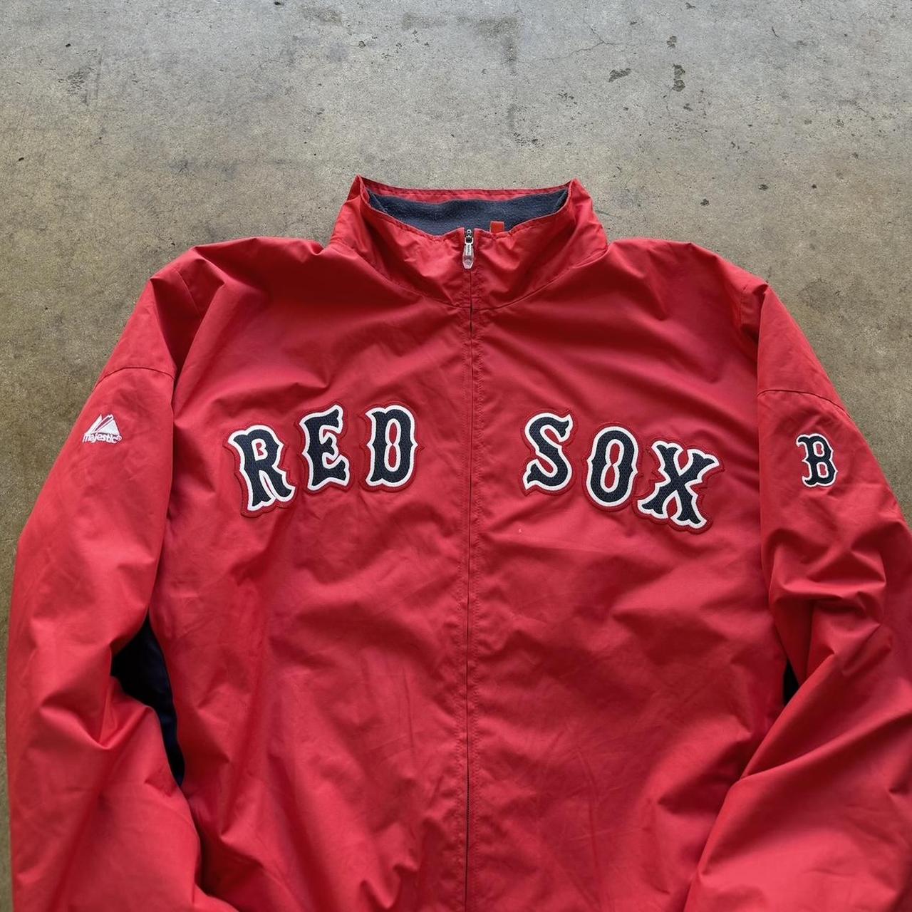 Men's Majestic Authentic Red Sox therma Base Jacket size 3XL