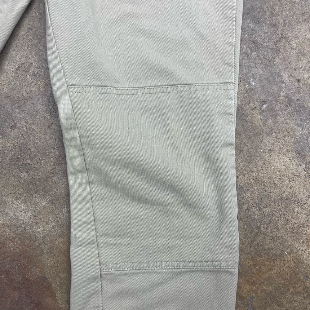 Women’s cream dickies double knee pants size 12