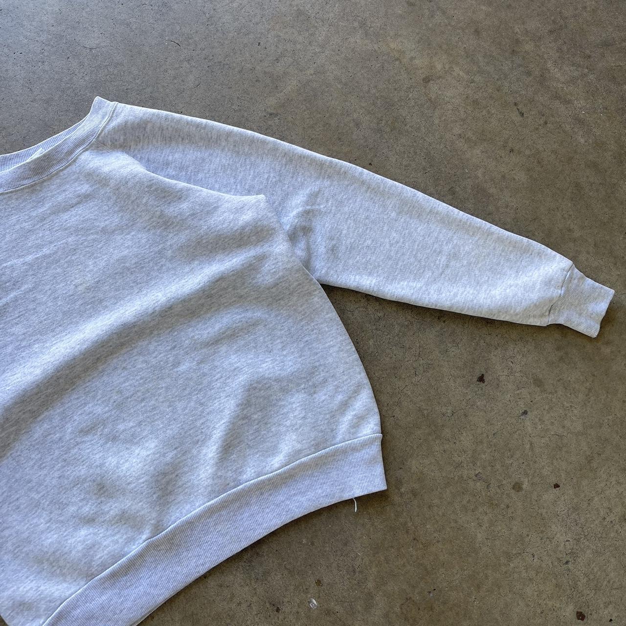 Vintage Grey Blank crew neck with the Pannill Hanes tag Size Large