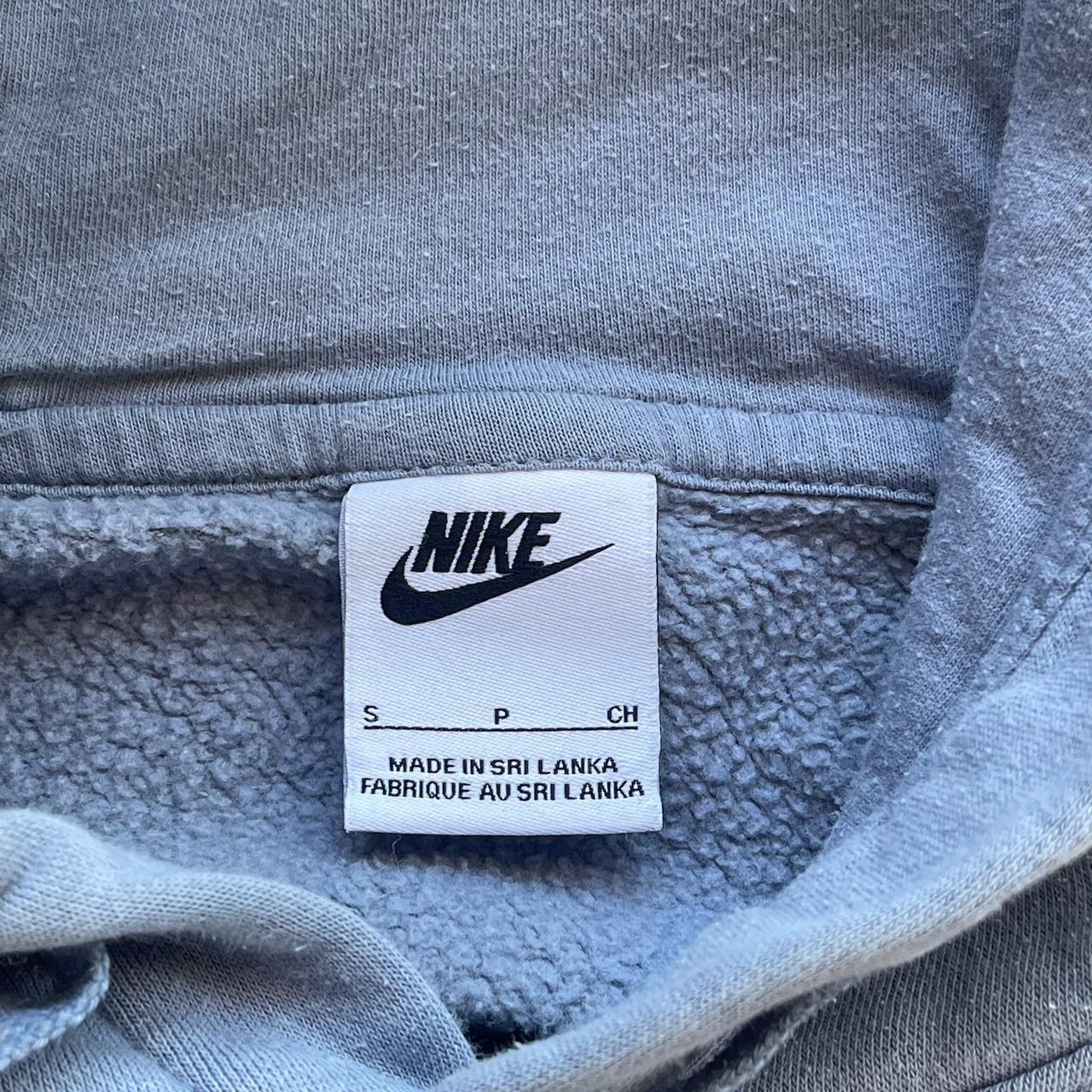 Light Blue Nike Essentials Heavy hoodie Size Small