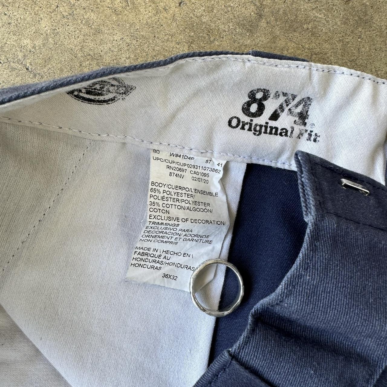 Vintage Navy Blue Dickies Chino pants size 36 x 32