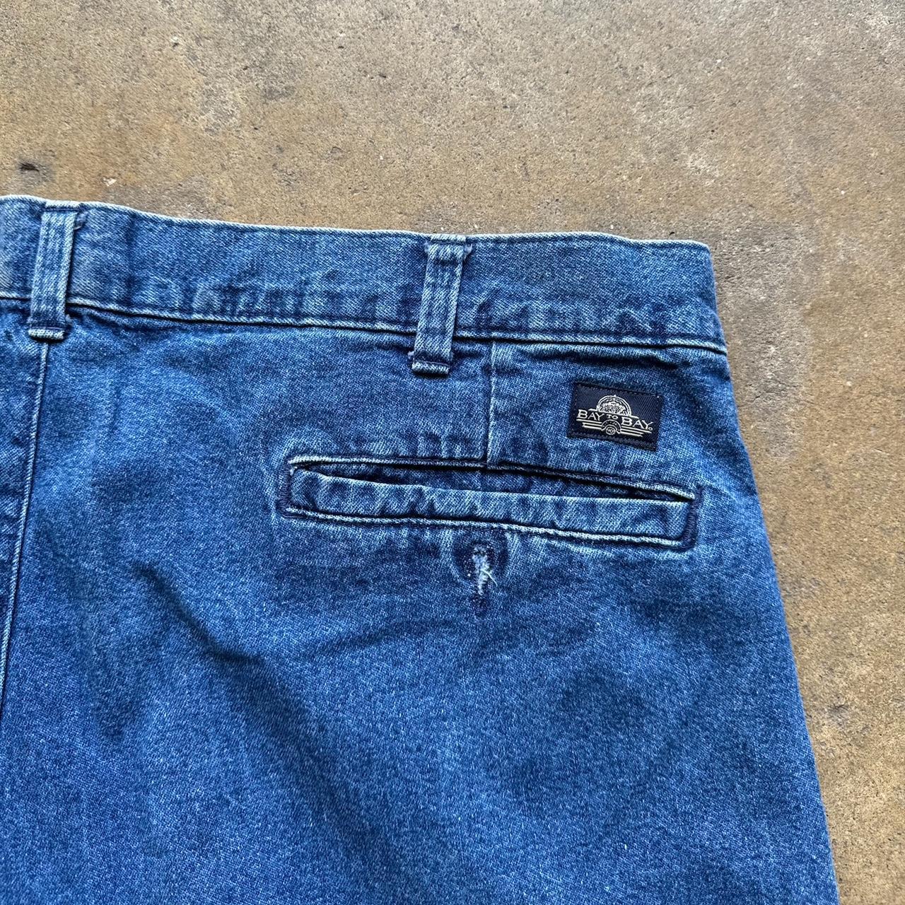 Men's Y2K Dark Blue Denim Jorts Size 36