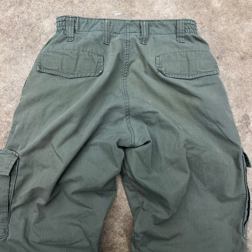 Men’s Y2K Propper olive green tactical cargo pants 32x34