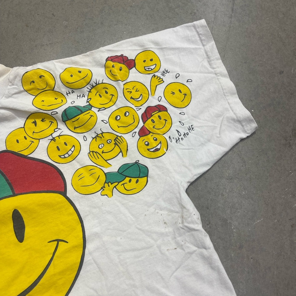 Y2K Kinds AOP Smile t-shirt size XL