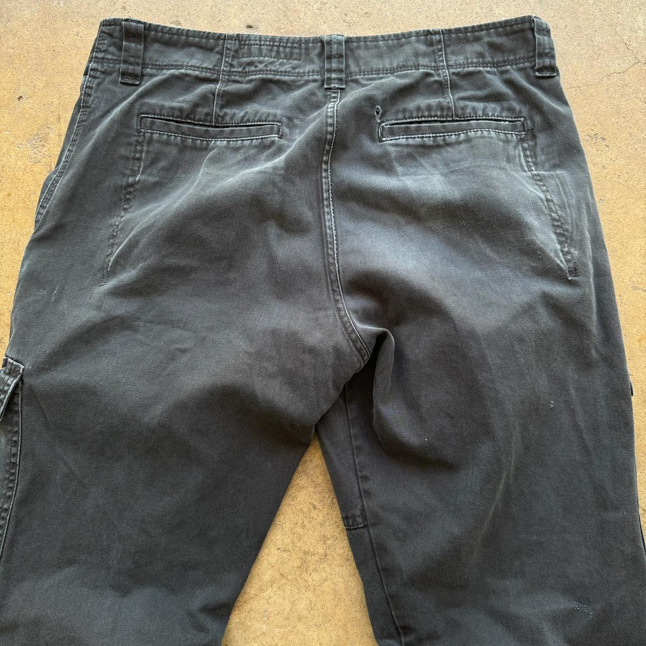 Wrangler Faded Black cargo pants Size 32x32