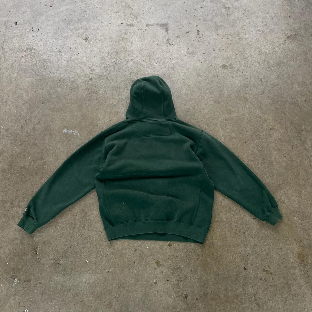 Green and gold Rams hoodie Heavyweight Material